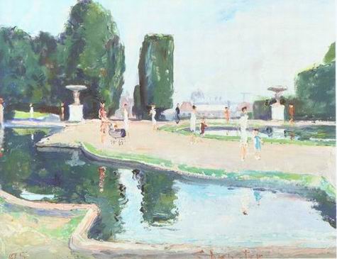 Paris Scene oil painting